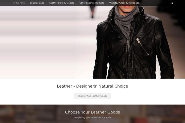 leathergate.com site used Full Frame