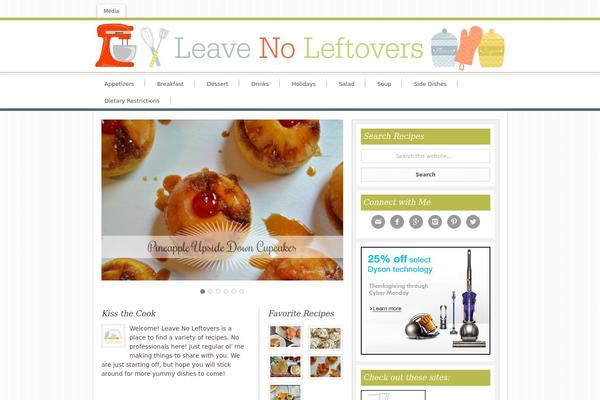 leavenoleftovers.com site used Foodiepro-2.1.8