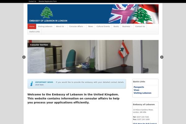 lebaneseembassyuk.org site used Lebaneseembassy