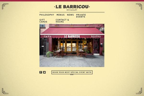 lebarricouny.com site used Cafeteria-lite
