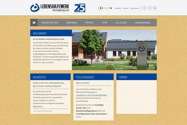 lebenshilfewerk-ana.de site used Lhw-ana