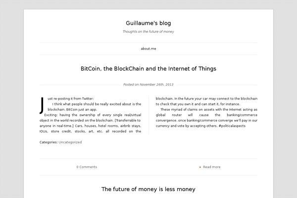 Twenty Fifteen theme site design template sample