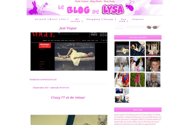 leblogdelysa.com site used Leblogdelysa