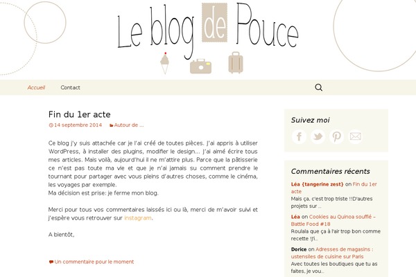 Twenty Thirteen theme site design template sample