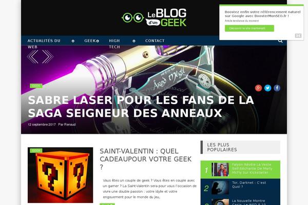 leblogdungeek.fr site used Newscode