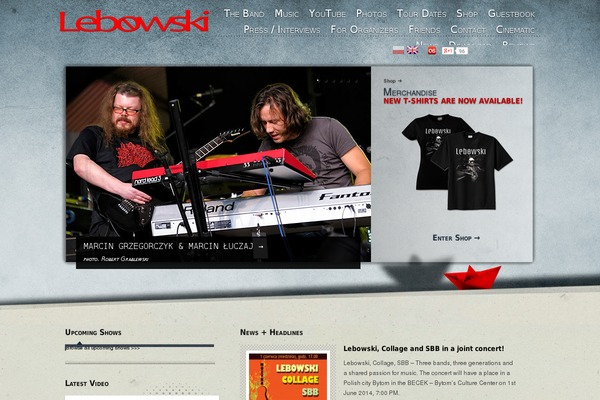 lebowski.pl site used Lebowskifaded