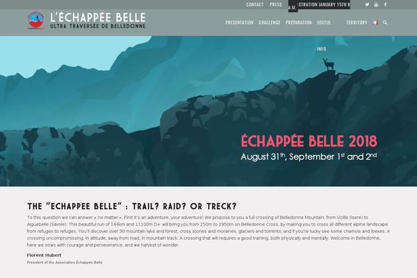 lechappeebelledonne.com site used Echappeebelle