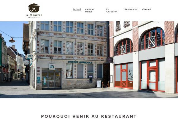 Grandrestaurant theme site design template sample