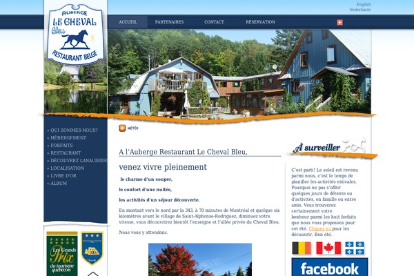lechevalbleu.com site used Chevalbleu