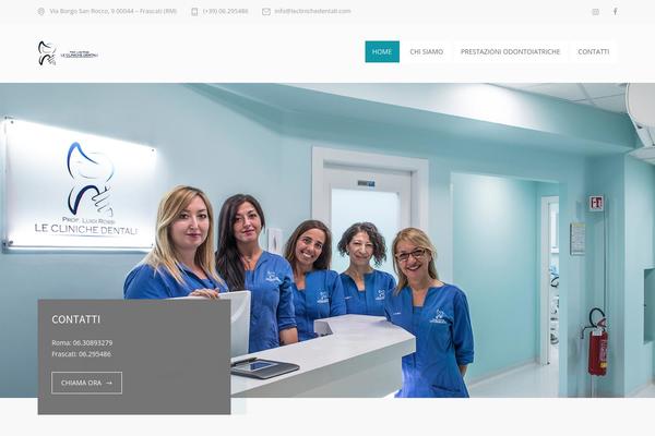 MediCenter theme site design template sample