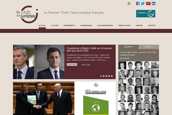 leclubdesjuristes.com site used Club-juristes