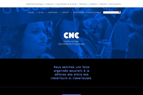 Cnc theme site design template sample