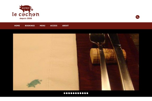 Restaurateur theme site design template sample