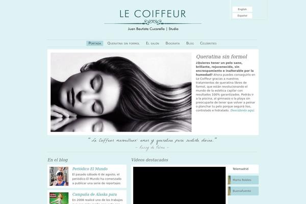 lecoiffeur.es site used Organic_health_blue