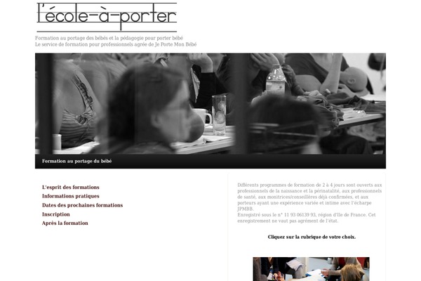 lecoleaporter.fr site used Ecole
