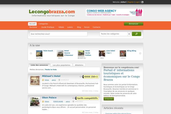 lecongobrazza.com site used Classipress-314