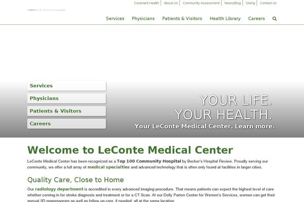 lecontemedicalcenter.com site used Leconte
