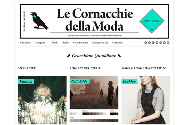 lecornacchiedellamoda.com site used Eventplus