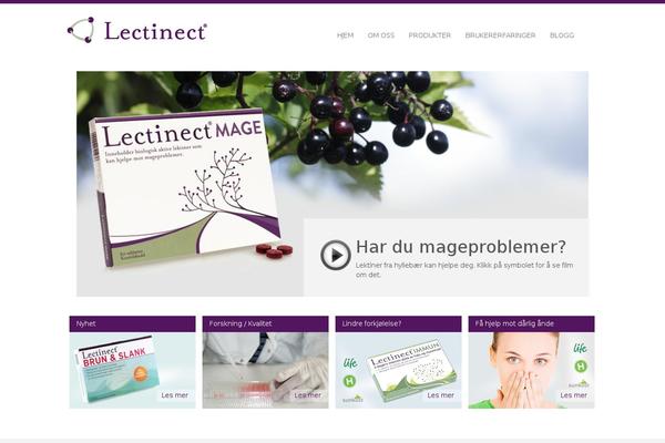 lectinect.no site used Lectinecttheme