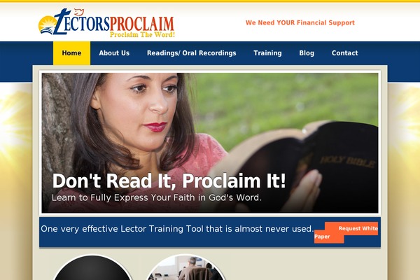 lectorsproclaim.org site used Lectorproclaim