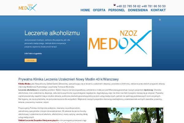 leczyc.pl site used Care