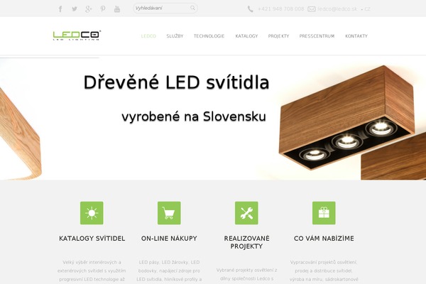 ledco.cz site used Ledco