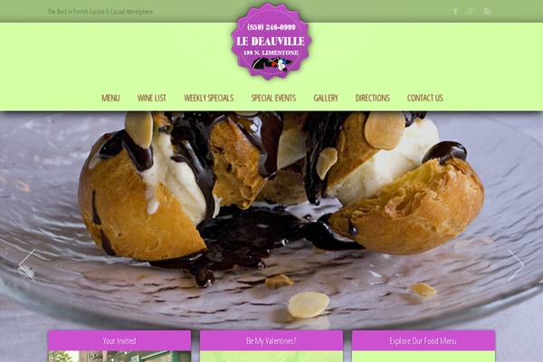 Linguini theme site design template sample