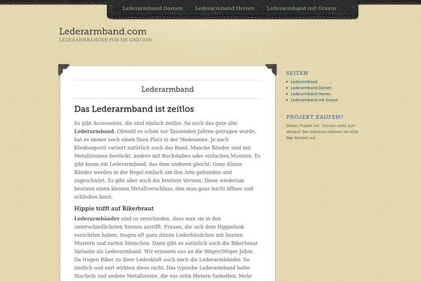 lederarmband.com site used Leather