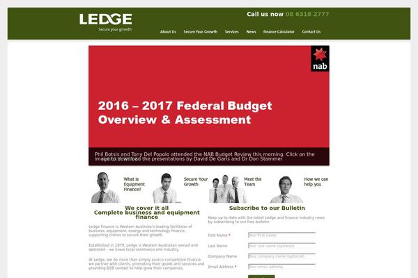 ledge.com.au site used Ledge-2014