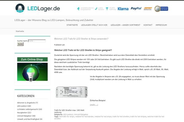 ledlager-blog.de site used Ledlagerblog