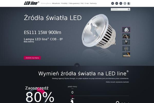 ledline.pl site used Ledline