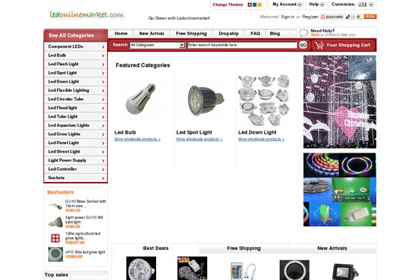 ledonlinemarket.com site used Woz_default