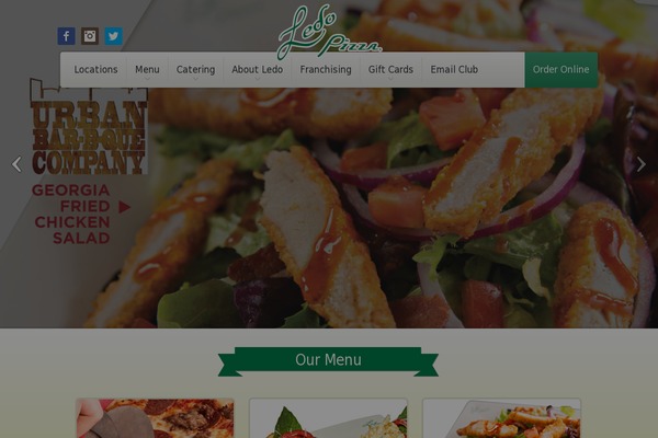 ledopizza.com site used Ledo