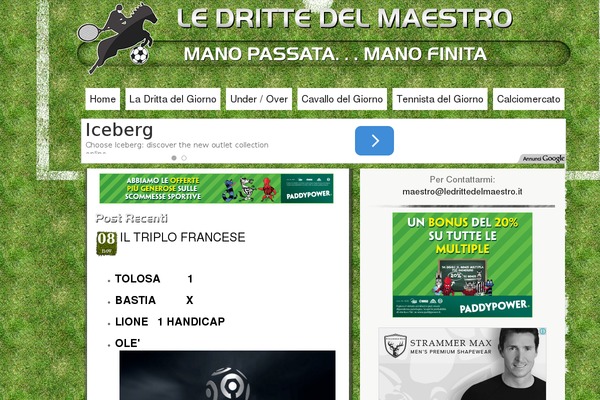 ledrittedelmaestro.it site used Ledritte