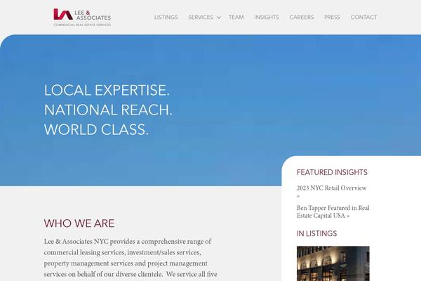 leeassociatesnyc.com site used Customlee