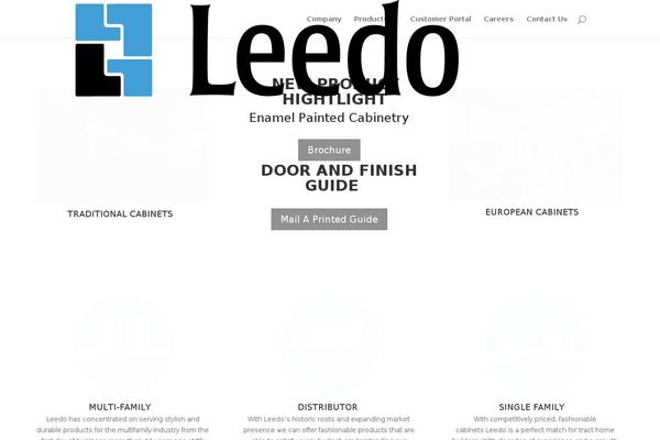 Leedo website example screenshot