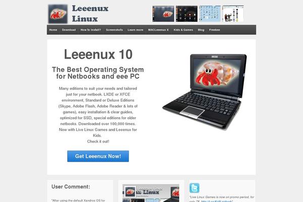 leeenux-linux.com site used Appworx