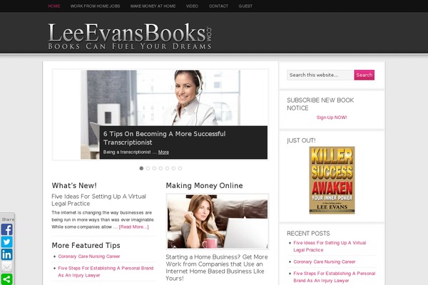 Site using Genesis Responsive Slider plugin