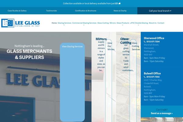 leeglass.com site used Lee-glass