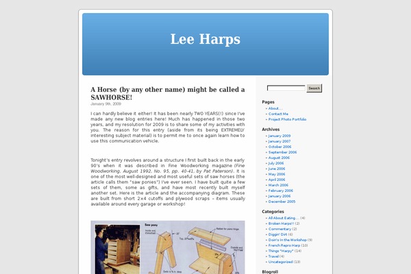 Default theme site design template sample