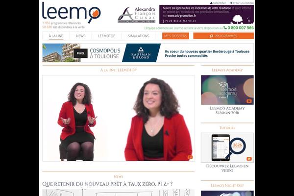 leemo.fr site used Leemo_public