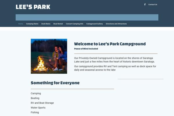 leespark.com site used Boldgrid-uptempo