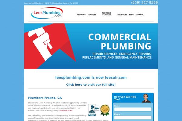 leesplumbing.com site used Nomos