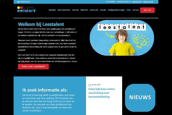 leestalent.nl site used Leestart