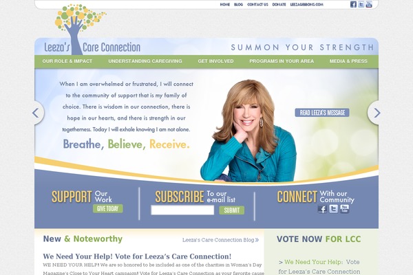leezascareconnection.org site used Leeza