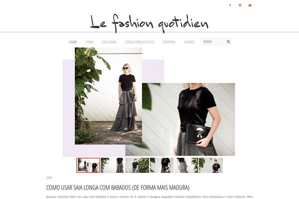 lefashionquotidien.com site used Thebe