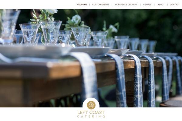 leftcoastcatering.com site used Leftcoastcatering