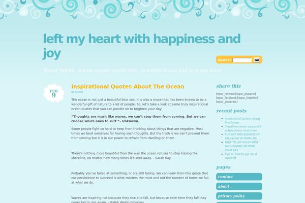 Brand New Day theme site design template sample