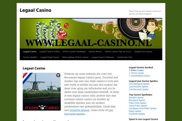 Twenty Ten theme site design template sample