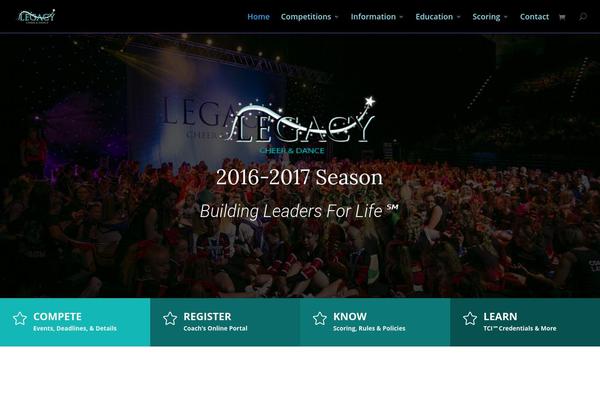 Divi theme site design template sample
